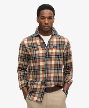 Organic Cotton Lumberjack Check Shirt | Portland Check White