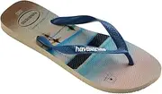 Havaianas Men's Hype Sandblue Comfy Flip-Flop