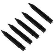 5 Pcs Lawn Lamp Solar Powered Garden Lights Ground Spikes Outdoor