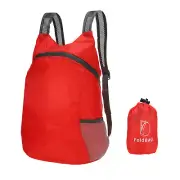 Hiking Backpack, Lightweight Portable Backpack for Hiking Travel, Red