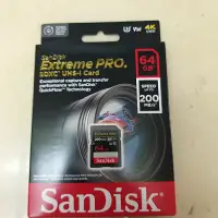 在飛比找蝦皮購物優惠-SanDisk Extreme Pro SDXC 64G 6