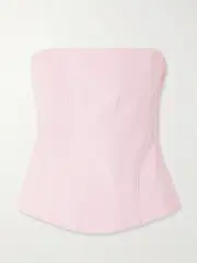 [Rosamosario] Rosamosario - Barbie Taffeta Corset - Pastel pink - x large x large Pink
