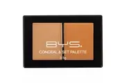BYS Conceal Set Palette Natural Tan Face Makeup Cosmetics Beauty 2 Shades 3.5g