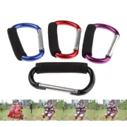 Large Carabiner D Shape Mummy Clip Hook Shopping Bag Carrier Buggy Pram Hiking