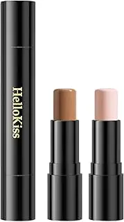 Highlighter and Contour Stick, Nose Highlighting and Shaping Pencil, Highlighting and Contour Pen (Shade + Pink, 47g+47g)