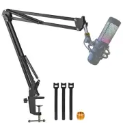 Boom Arm For Hyperx Quadcast Microphone, Adjustable Suspension Mic Scissor St...