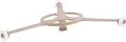 GRIRIW Microwave Base Parts Turntable Holder Roller Support Glass Plate Tray Ring