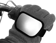 Ken Sean 97013 3 1/2 x 2 1/4" Size Hand Mount Black Snowmobile/Motorcycle/ATV/UTV Mirror