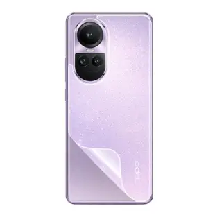 【o-one大螢膜PRO】OPPO Reno 10 Pro 滿版手機背面保護貼(閃耀碎鑽)