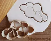 Magical Clouds Cookie Cutter Pastry Fondant Dough Biscuit Fantasy