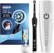 Oral-B Pro 2000 Deep Clean Electric Toothbrush Black + Travel Case