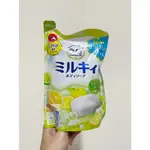 牛乳石鹼 牛乳精華沐浴乳補充包－柚子果香 400ML