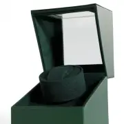 Single Watch Winder for Automatic Watches, Super Quiet, in Wood Shell and Bla...