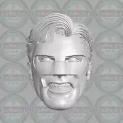 Kyle Rayner v2 Green Lantern custom head for McFarlane DC & other action figures