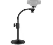Webcam Stand for Desk, Camera Stand Mount Gooseneck Arm for Logitech Webcam C...