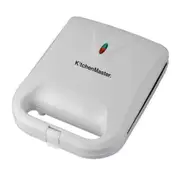 Toaster 1500W 4 Slices Bread Non Stick Electric Sandwich Press Maker WHT