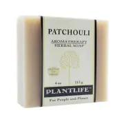 Plantlife Patchouli Bar Soap - Moisturizing and Soothing Soap for Your Skin - Ha