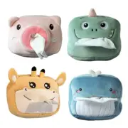 Plush Tissue Box for Car Home Bedroom Unique Tissue Box Tissue Dispenser Holder