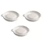 3pcs Garlic Shredder Plate Garlic Smasher Ginger Grater Plate Garlic