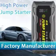 Portable 12V 2000A Auto Car Jump Starter Battery Charger Booster Box Power Bank