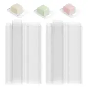 100 Pack Wax Investment Molded Plastic Wax ClamShell Container Mold Candle7015