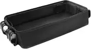 Gatuida Stroller Snack Tray Accessory with Phone Holder Organizer for Durable Black for The Go Lightweight Versatile for Smooth Rough Surfaces