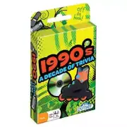 1990s A Decade of Trivia Card Game Outset New