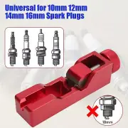 Universal Metal Car Engine Spark Plug Gap Tool Compatible for 10mm 12mm 14mm 16m
