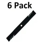 (6) 42" Gator Mulching Blades for John Deere Z225, Z235, LA125, LA135