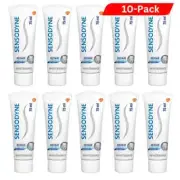 10 x Sensodyne Repair & Protect Novamin Protection White Teeth Toothpaste 75 ml
