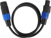 DJ Speaker Cable Wire, Professional Speaker Cable, and Reliable, Quick Twist Lock, Male Female Connection, for Amplifier Monitor