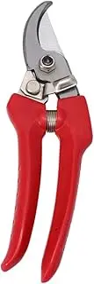 YARNOW Garden Pruning Shears Stainless Steel Gardening Scissors Fruit Tree Scissors Pruning Tool Red Handle
