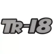 Triton Boat Decal 1974021 | TR-18 Black Gray Vinyl 8 1/8 Inch