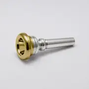 Genuine Curry 24K Gold Rim & Cup DC Series Cornet Mouthpiece, 8.5DC NEW!
