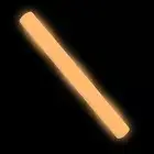 100 Pack 16" Orange LED Foam Glow Sticks Light Up Flashing Wands DJ Party Events