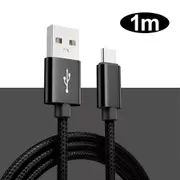 1M Nylon Type C USB-C Cable Charge Charging Fast Charger For iPhone 15 16 Samsung