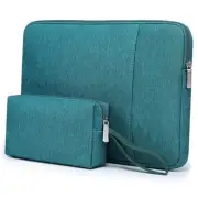 Laptop Sleeve Bag Set for MacBook Pro 14 M4/M3/M2/M1, 13.3-14 Inch Dark Green