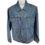 Guess Jean Jacket Size 16-18 Youth XL Blue