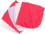 JUMPLAWN 5Pcs High Elastic Breathable Mesh Transport Bag for Parrots Leakproof Packing for Safe Bird Travel for Poultry Shipping and Transporting Pets