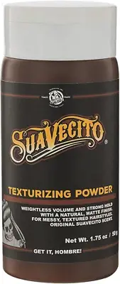 Suavecito Texturising Styling Powder Dust for Men, Root Lifting Powder for In...