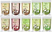 G.L.T. Amla, Reetha, Shikakai, Hibiscus, Bhringraj, Brahmi, Indigo, Henna, Multani mitti, Neem, Powder hair growth, hair treatment, hair care Products - Combo Pack of 10x50(500gm)