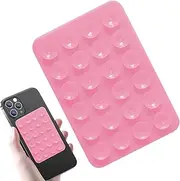 Generic Suction Phone Case Mount, Phone Sticky Grip, Silicone Suction Phone Case, Sticky Phone Case, Hands-Free Mirror Shower Phone Holder, Sticky Grippy for Phone, Phone Suction Mat, IHO8YUL5JRTLDE2A