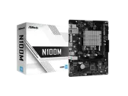 ASRock N100M Micro ATX (280) Motherboards - Intel, 1 DDR4 DIMM, 2 SATA3, 1 M.2