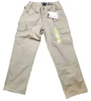 5.11 Tactical Series Womens Pants Tan Khaki Size 12 Cargo Rip Stop