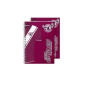 NRL Manly Warringah Sea Eagles Set 2 Notebook Note Pad Stationary