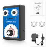12V Car Ignition Spark Plug Tester Dual Holes Ignition Coil Tester Analyzer Kit