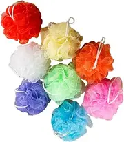 minkissy Pcs Bath Ball Mesh Net Body Scrubber Exfoliating Cleaning Soothing Lanyard