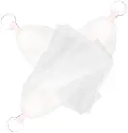 ERINGOGO 3Pcs Soap Mesh Pouch Exfoliating Bubble Net for Body Facial Cleansing Handmade Soap Holder with Drawstring Design for and Lathering