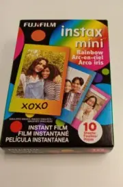 Fujifilm INSTAX Mini Instant Film (Rainbow) - 10 Sheets