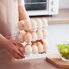 Egg Holder Egg Storage Container for Kitchen Drawer Refrigerator Side Door